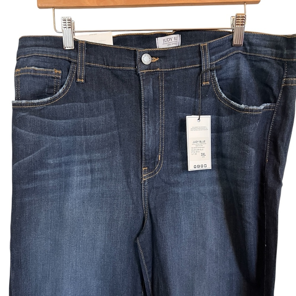 NWT Judy Blue Women’s High Waisted Rayon Skinny Size 3XL - Picture 3 of 11